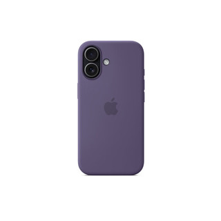 Apple/苹果 iPhone 17硅胶保护壳-雾紫色 手机壳苹果17手机壳苹果手机壳