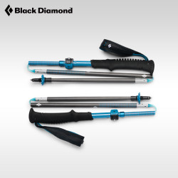 Black Diamond 黑钻 登山杖 112555 碳素折叠