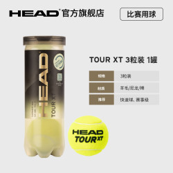 HEAD 海德 TOUR XT 网球比赛训练用球 570823 3粒装
