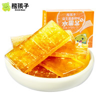 熊孩子 香橙味水果条 200g 1盒