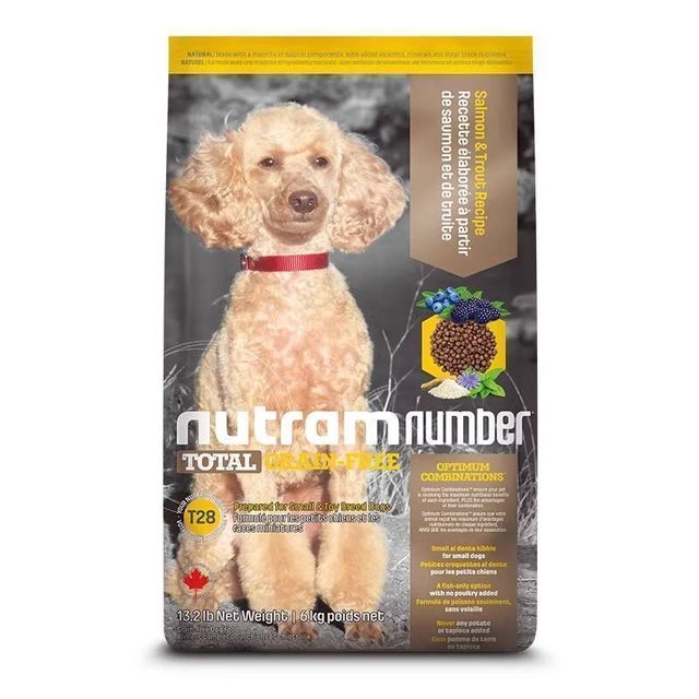 纽顿 狗粮T28无谷泰迪比熊中小型犬幼犬成犬通用进口狗粮6kg