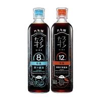 欣和 轻8克原汁500ml+轻12克蜂蜜红烧500ml 生抽酱油组合