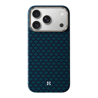 Benks/邦克仕 凯芙拉菱格浮织 iPhone17 ProMax手机壳 芳纶纤维 典藏蓝