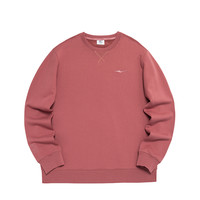 色彩博物馆丨鸿星尔克卫衣秋季男女款新疆棉国潮圆领运动上衣 惊鸿粉 S