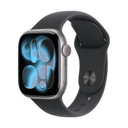 Apple GPS功能 智能手表 运动型表带  深空灰色 黑色 42mm