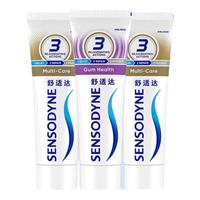 SENSODYNE 舒适达 基础护理系列 牙膏套装 (多效护理100g*2+牙龈护理100g)