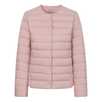 波司登（BOSIDENG）25年短款轻薄羽绒服女90绒时尚百搭【送人首选】轻便外套 秘釉色7475-极简风 M 165/92B