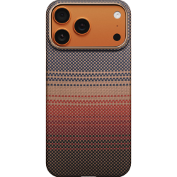 PITAKA 凯夫拉芳纶碳纤维 iPhone17ProMax手机壳  芳纶纤维 日落