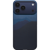 PITAKA适用苹果iPhone17ProMax手机壳相机按键全包磁吸凯夫拉芳纶纤维商务保护套山+月升指环支架套装 山+月升指环支架套装-PitaTap版