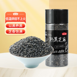 燕之坊 熟黑芝麻粒 210g 1罐