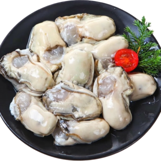 蟹君宝鲜活生蚝现剥生蚝肉新鲜牡蛎肉蛎蝗去壳纯蚝仔肉海鲜水产 5盒/生蚝肉 每盒约15个 送蒜蓉