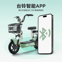 台铃 电动车 门店自提 Q糖电动自行车新国标可上牌电瓶车成人代步 请到店选购颜色
