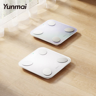  YUNMAI/云麦 73项身体数据监测 智能体脂秤  云绒白