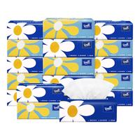 得宝(TEMPO)抽纸mini纸巾面巾纸餐巾纸可湿水家用加厚4层实惠装高端商务18包【商超同款】