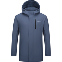 户外软壳衣男夹克加绒连帽外套潮男款连帽软壳衣