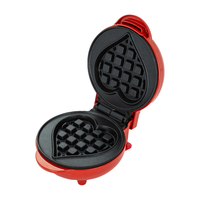 可口可乐华夫饼爱心盘电饼铛多功能一体机家用定时华夫饼机鸡蛋仔蛋卷三明治早餐机 B-HF02H