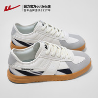 回力清仓特惠男女鞋男生板鞋运动鞋时尚运动休闲鞋秋 0867米白灰蓝 40