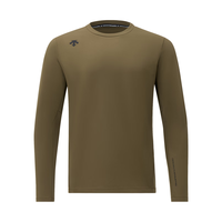 DESCENTE迪桑特TRAINING系列综训训练运动男士长袖针织衫 DK-深卡其色 XL (180/100A)