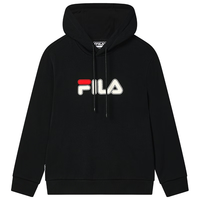 FILA斐乐款连帽卫衣2025秋季休闲宽松针织长袖上衣