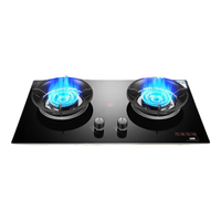 勤家好太太燃气灶天然气双灶大火力煤气炉家用猛火不锈钢防爆玻璃双边定时熄火保护童锁防烫提醒台嵌入式两用 5.2kw聚能猛火+防风炉架+防爆钢化玻璃 管道天然气