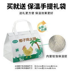 满家乐 海南椰子火锅鸡套餐 2.29kg(3-4人餐)(赠：筋道面，鱼豆腐，保温礼袋）