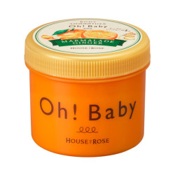 oh baby 身体磨砂膏蚕丝精华全身去角质死皮温泉季节限定樱花香氛