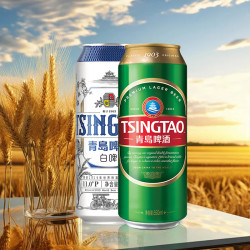 TSINGTAO 青岛啤酒 经典组合装 550ml*15听+500ml*3听