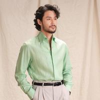 CULTUM 法国亚麻 男士长袖衬衫