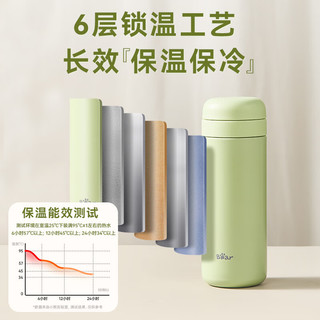 小熊 CX-JB060-P01 316不锈钢 480ml 粉色 保温杯