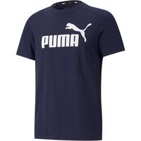 PUMA 彪马 短袖男女装 23春夏新款户外运动休闲服大logo纯棉打底T恤衫 845575-01/黑色纯棉/ XL/185cm/180斤
