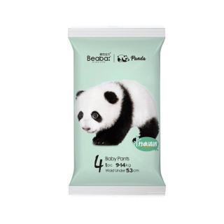 碧芭宝贝Panda胖达熊猫系列纸尿裤 新生儿小号尿不湿婴儿尿裤超薄透气 M码-4片 M码-5片