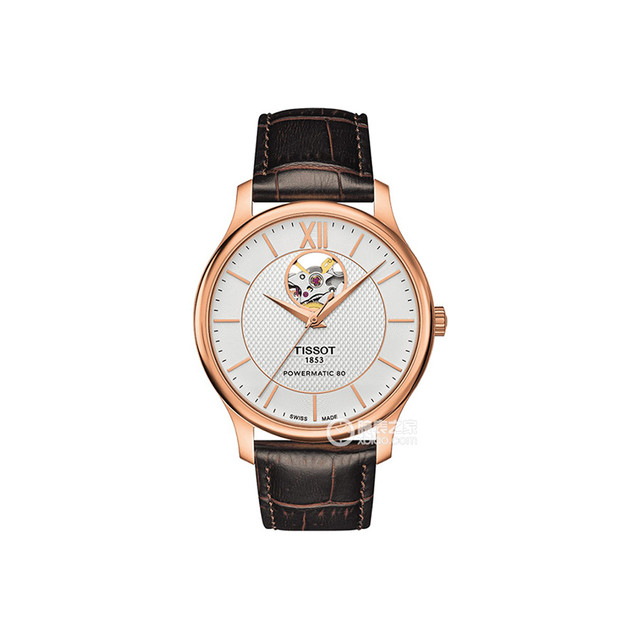 移动端：TISSOT 天梭 中古全新未使用天梭经典系列男表自动机械瑞士腕表送