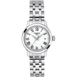 TISSOT 天梭 正品天梭Tissot梦媛系列女士钢带石英手表T129.210.11.013.00