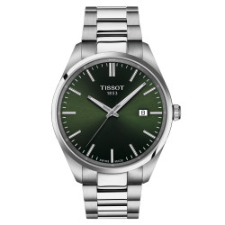 TISSOT 天梭 PR100系列 男士石英手表 T1504101104100 绿色