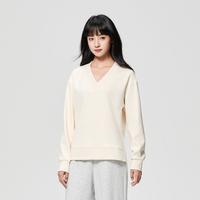 安踏 运动卫衣女士春秋季微宽松运动休闲潮流百搭套头衫女装上衣长袖