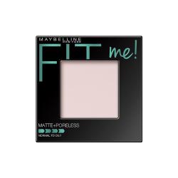 美宝莲 FIT ME系列 定制柔雾粉饼 #100白暂色 8.5g