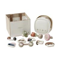 贝易手拍摇铃鼓婴儿玩具宝宝消耗体力小月龄幼儿早教3个月及以上