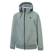 可隆 KOLON SPORT OBLI-K3L 中性防水露营冲锋衣 LUJK4AT534-MO 苔藓绿 XL