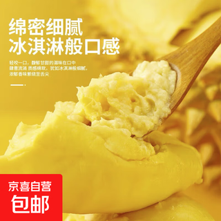 【经济实惠】榴莲肉树熟小猫山王干尧榴莲肉去壳留核新货 榴莲肉800g*1包