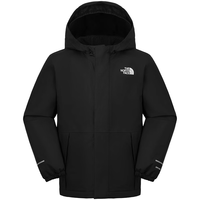 北面 童装Antora防水硬壳抓绒冲锋衣25年|873T KX7/宇宙黑 加绒