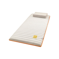 移动端、京东百亿补贴：南极人 可折叠打地铺床垫睡垫宿舍90x190租房家用榻榻米软地垫子地铺 90x190cm