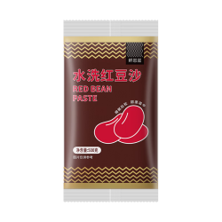 鲜恩滋 红豆沙馅500g 低甜冰皮月饼蛋黄酥红豆馅水洗红豆沙烘焙馅料原料 口感绵密 水洗红豆沙 500g