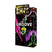 冈本GROOVE 加倍润滑成人用品情趣计生用品避孕套 12只内侧防脱