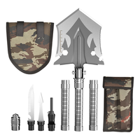 保联多功能铲户外折叠兵工铲野营求生钓鱼挖土铁锹铲子工具