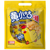 黄小咕小鸡面干脆面休闲食品解馋小零食大礼包方便面 20g*20包