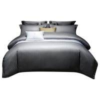 希尔顿四件套 酒店款100支A类贡缎全棉被套轻奢床上用品 汉斯白 1.5米床单款 【100支贡缎轻奢款】汉斯白