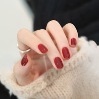 舒羞 免烤速干 水性指甲油  达拉斯红 12ml