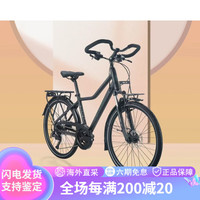 捷安特(GIANT)捷安特isee爱喜330爱喜350爱喜530旅行车碟刹油刹自行车泥瓦 爱喜350消光亮黑