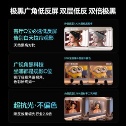 创维 75A28F MiniLED低反屏 75英寸 液晶电视 标配