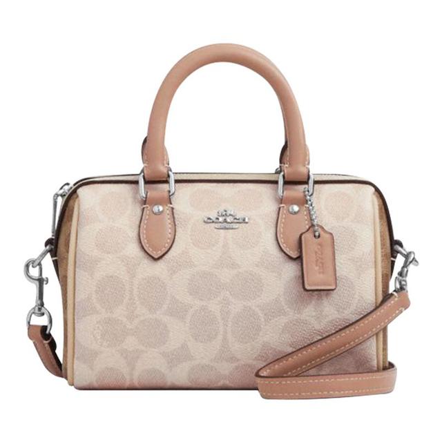 COACH 蔻驰 2024女rowan18单肩手提波士顿包 CW330 SVXCU-品牌直供